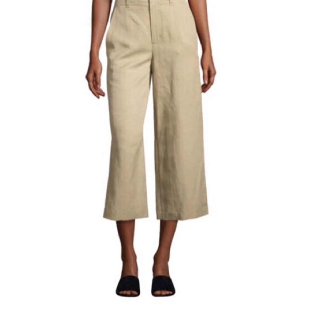 Trina Turk Wide Leg Cropped Pants